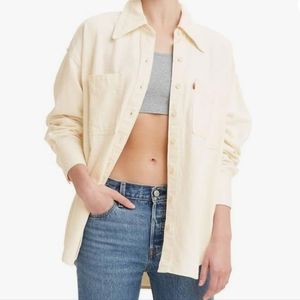 Levis Baggy Cotton button down shirt